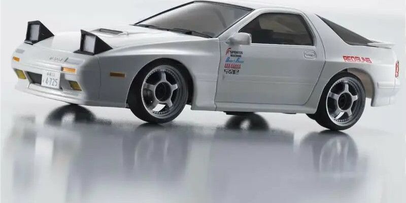 First Mini-Z Initial D Mazda RX-7 FC3S - White