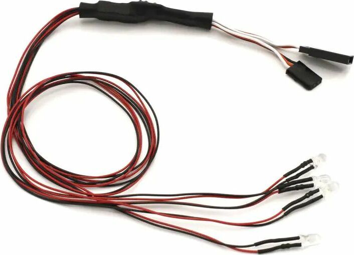 LED Light Unit (5mm/4 Bulbs/L= 400/Halogen)