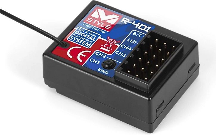 Radioset, Servo, Battery and Charger
