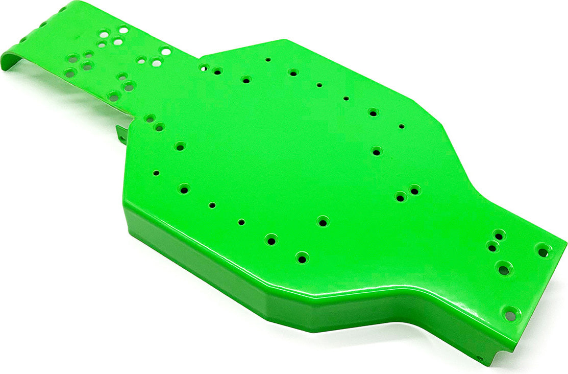 Authentic RC10 Chassis - Powdercoated in Retro Green