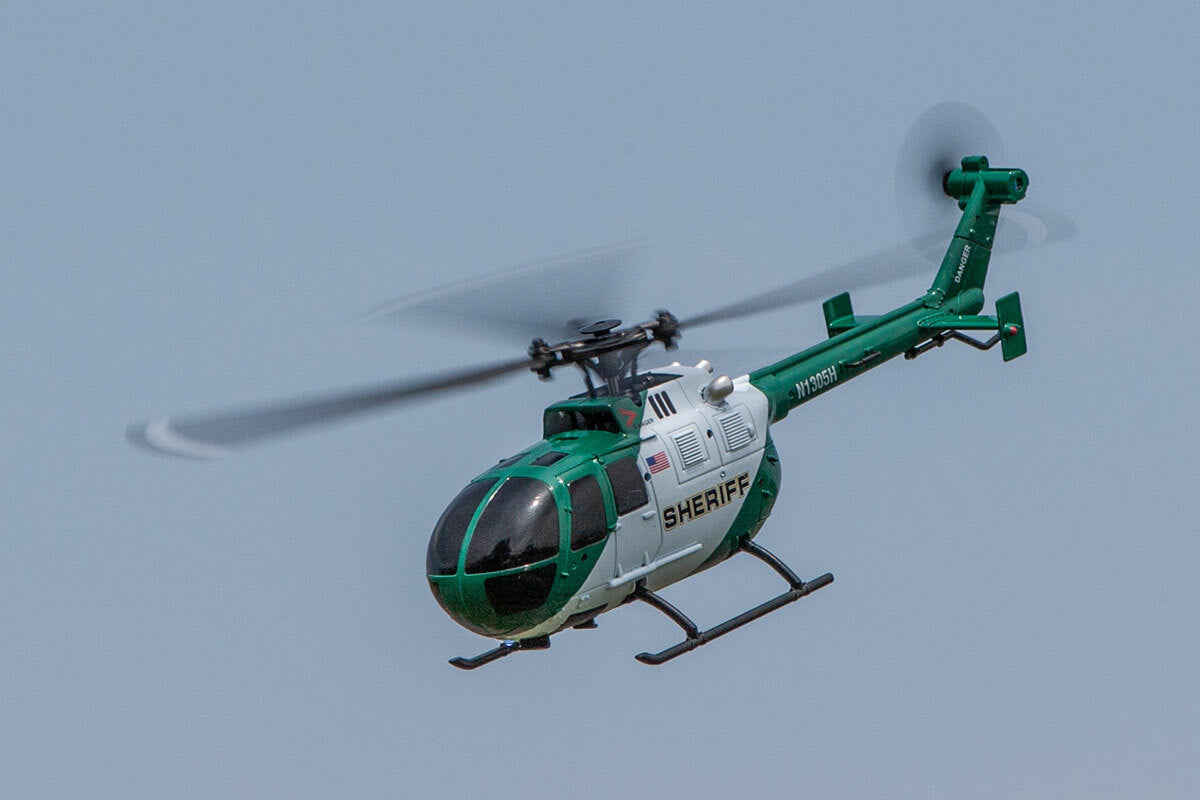 Hero-Copter, 4-Blade RTF Helicopter; Sheriff