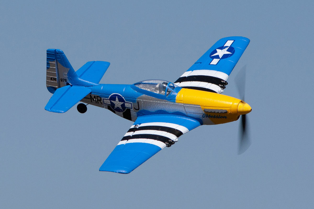 P-51 Obsession Micro RTF Airplane w/PASS