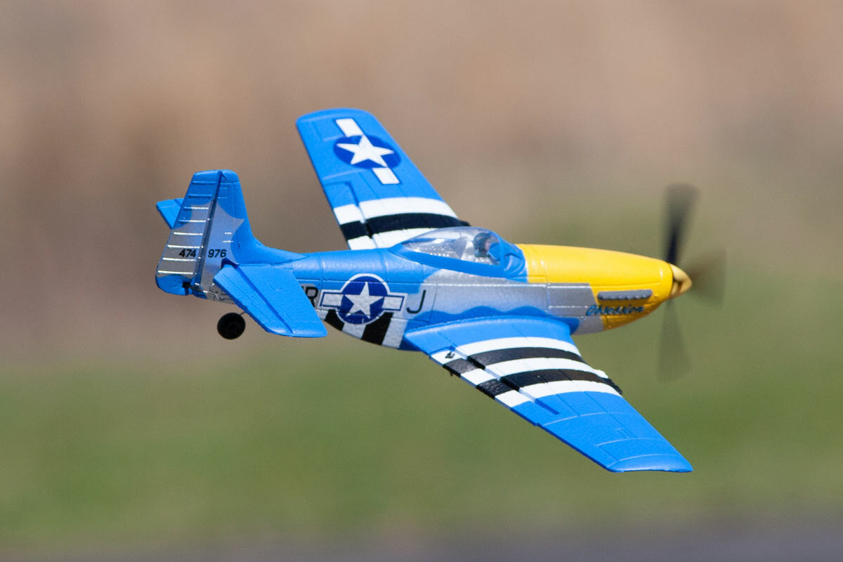P-51 Obsession Micro RTF Airplane w/PASS