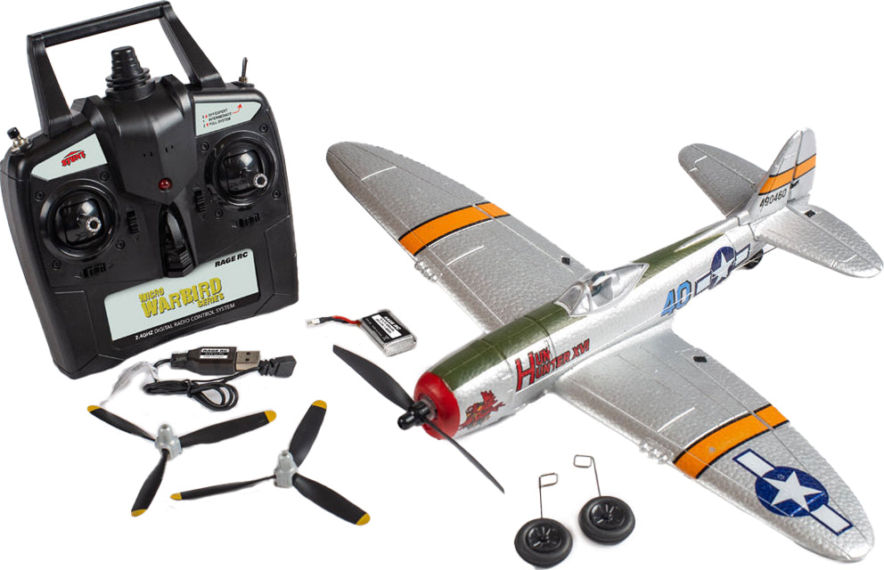 P-47 Thunderbolt Micro RTF Airplane with PASS System