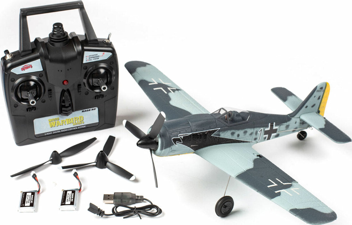 Focke-Wulf Fw 190 Micro RTF Airplane with PASS System