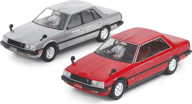 1/24 Nissan Skyline Sedan 2000 Turbo GT-E S Plastic Model