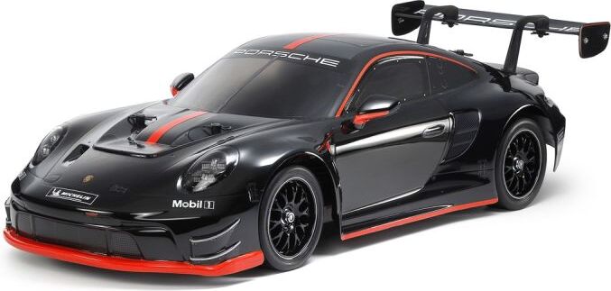 1/10 R/C Porsche 911 GT3 R (992) Black Painted Body TT-02