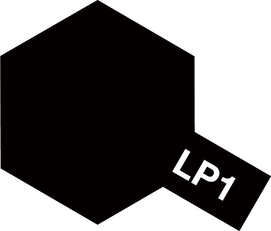 Lacquer Paint LP-1 Black 10ml Bottle