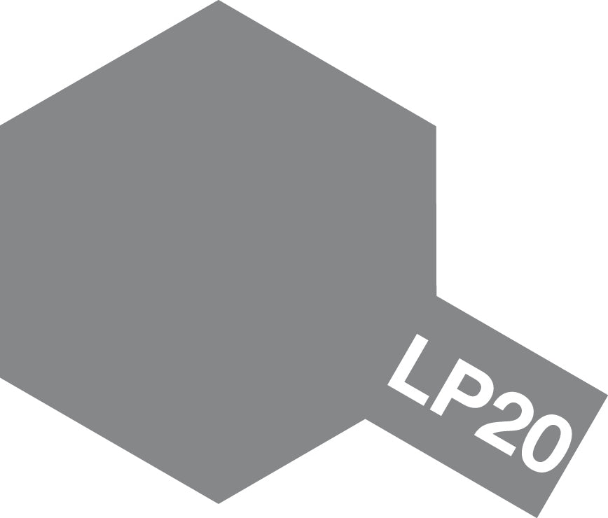 Lacquer Paint LP-20 Light Gun Metal 10ml Bottle