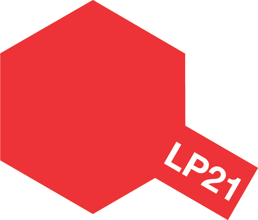 Lacquer Paint LP-21 Italian Red 10ml Bottle