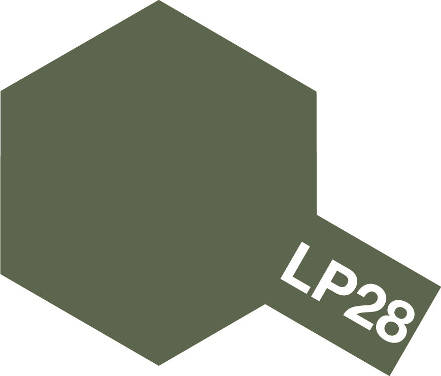 Lacquer Paint LP-28 Olive Drab 10ml Bottle