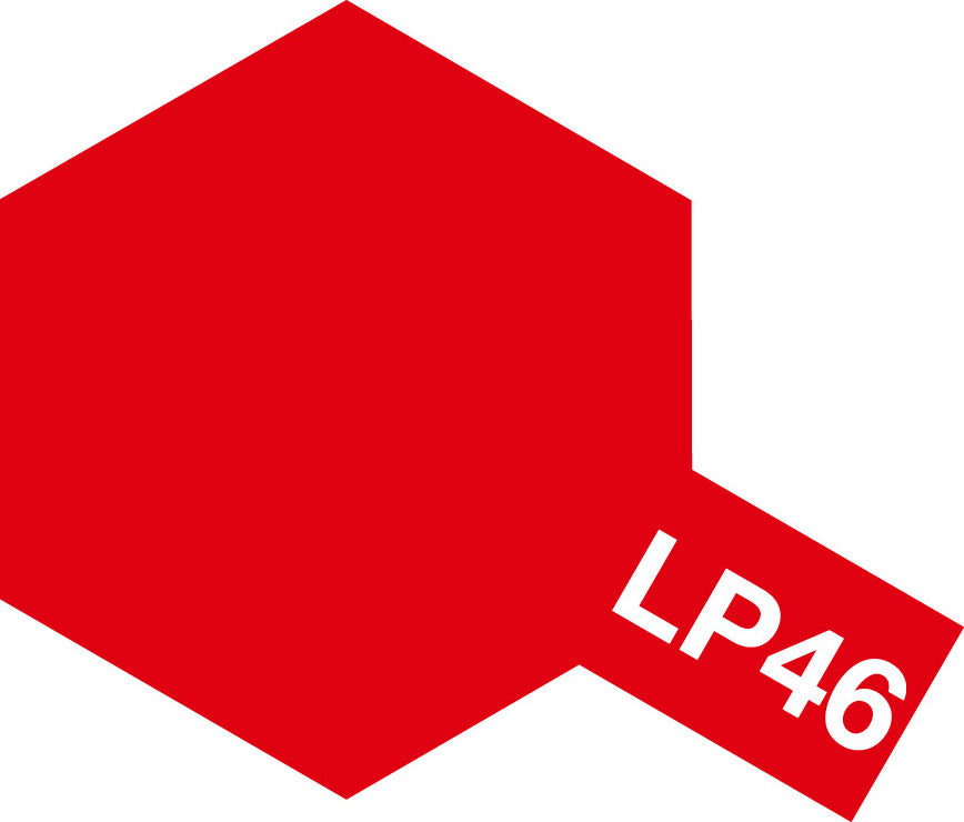 Lacquer Paint LP-46 Pure Metallic Red 10ml Bottle