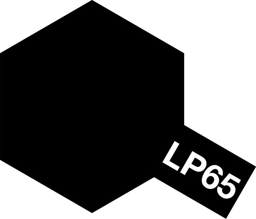 Lacquer Paint LP-65 Rubber Black 10ml Bottle