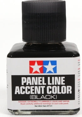 Panel Line Accent Color, Black
