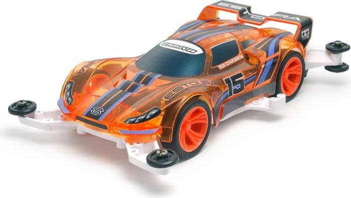 Mini 4wd Estoura Clear Orange Special (MA)