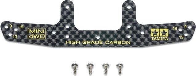 JR HG Rear Bumper Plate, Carbon 1.5mm