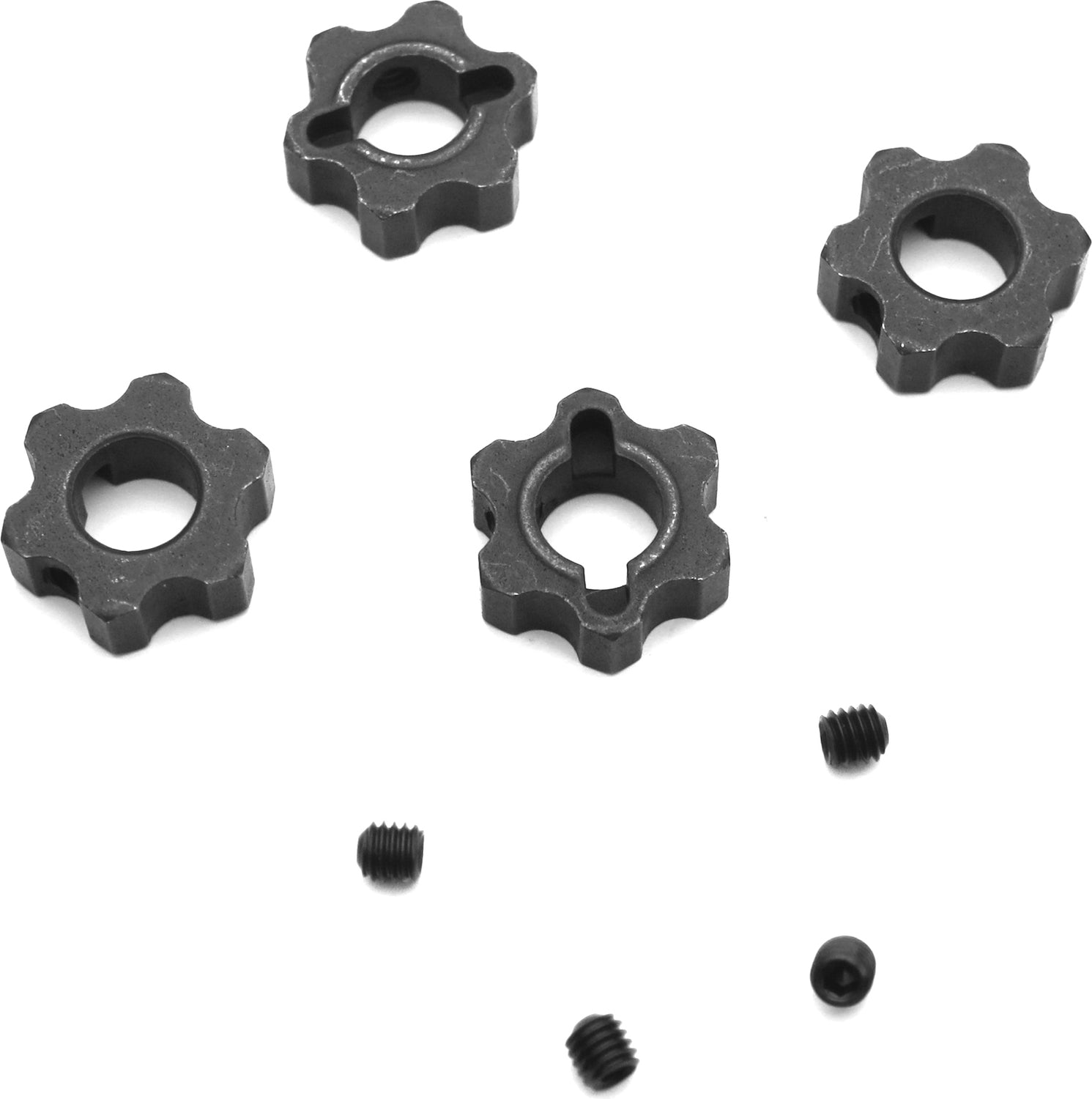 Wheel Hexes (12mm, Steel, Lightened, 4pcs)