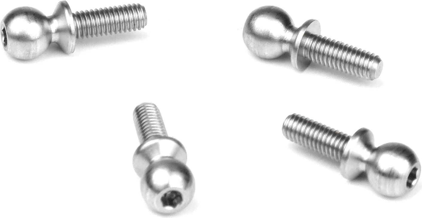 Ball Stud (5.5mm, Short Neck, 8mm Thread, 4pcs)