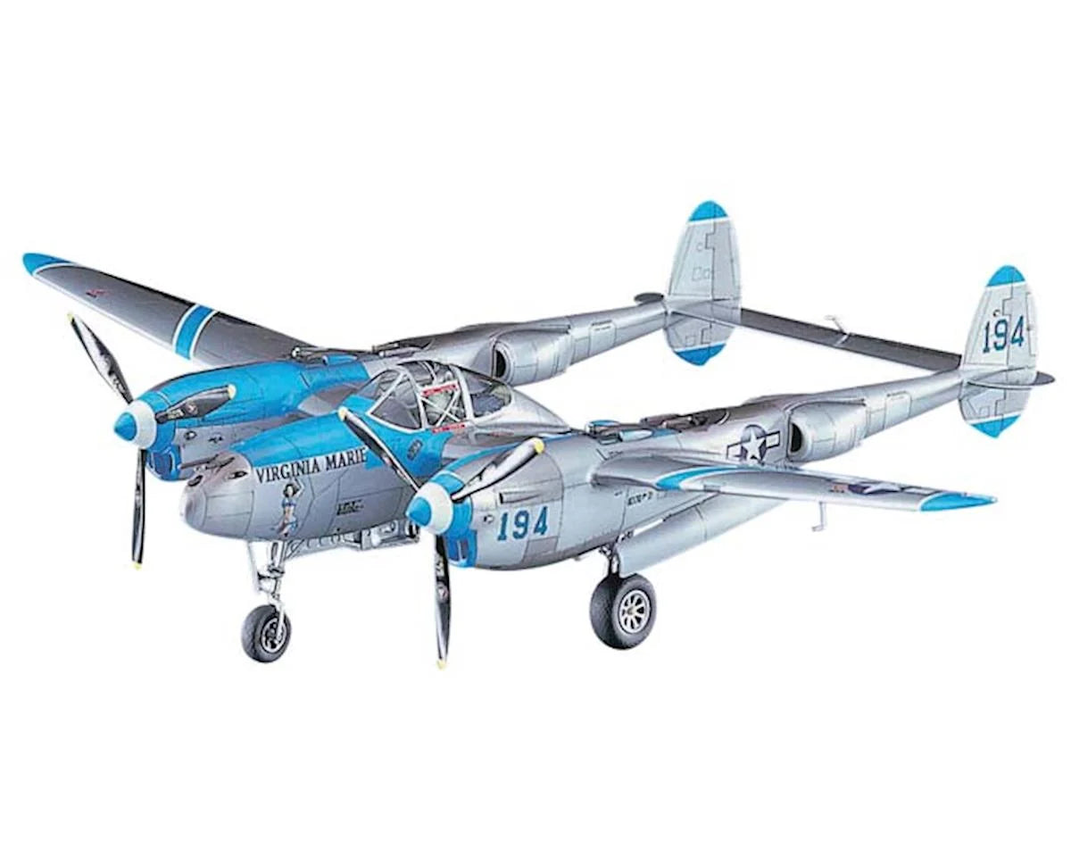 Hasegawa 1/48 P-38J Lightning Model Kit