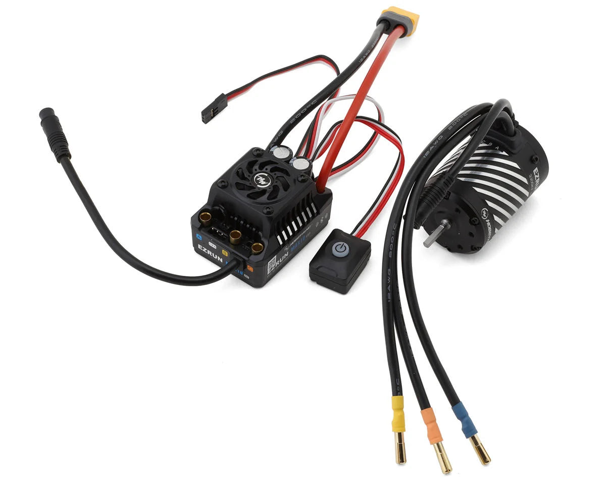 Hobbywing EZRun MAX10 G2S 80A Sensored Brushless Waterproof ESC & 3652SD G3 Motor Combo (3300kV)