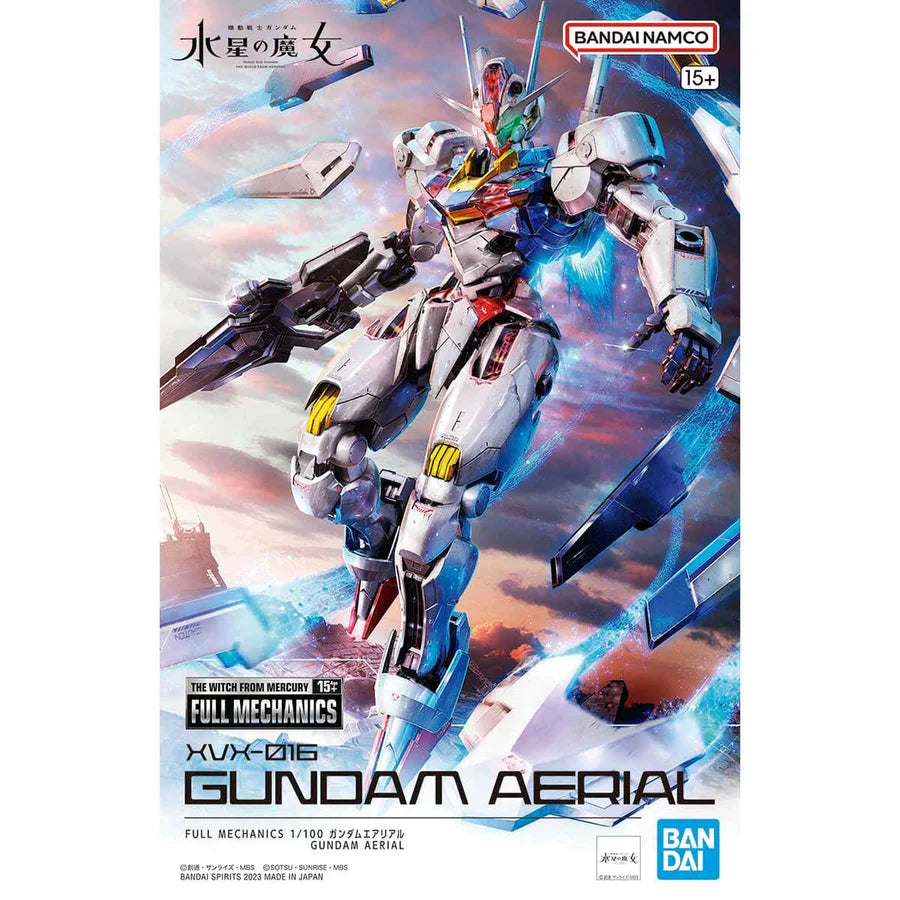 Bandai 1/100 Full Mechanics Gundam Aerial Mobile Suit Gundam: The Witch from Mercury