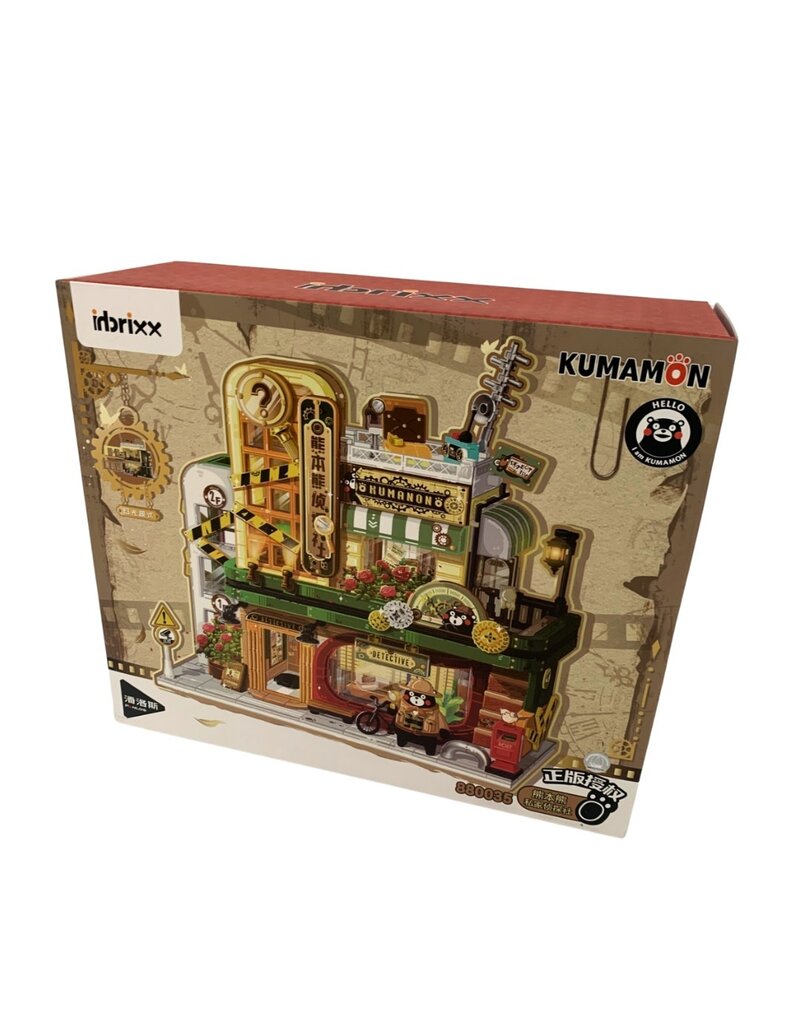 Inbrixx Kumamon Private Detective Agency Brick Set