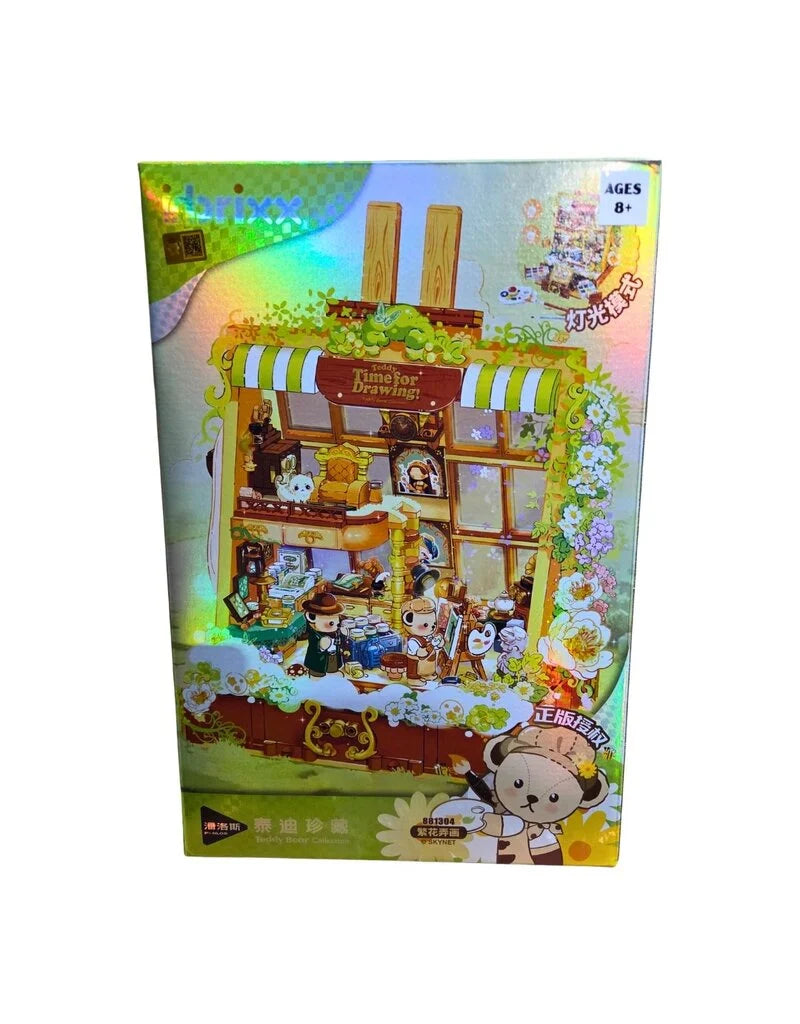 Inbrixx Teddy Easel Diorama Brick Set