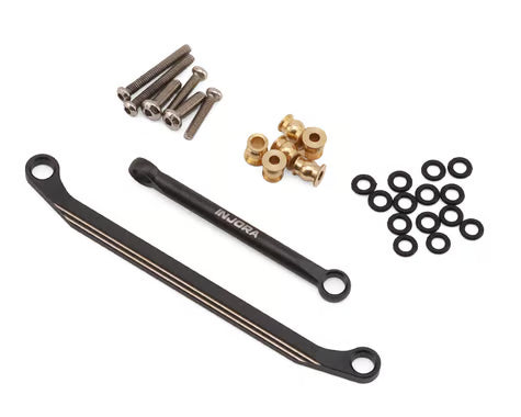 Injora Redcat Ascent-18 Brass Steering Links Set (Black) (11.1g)