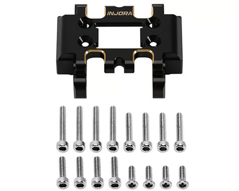 Injora Redcat Ascent-32 Brass Skid Plate (Black) (8.4g)