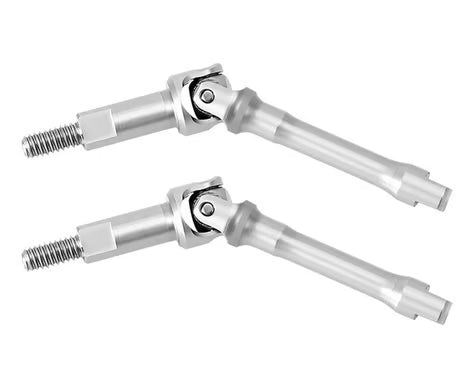 Injora Axial SCX30 Stainless Steel Front CVD Axle Shafts (2)