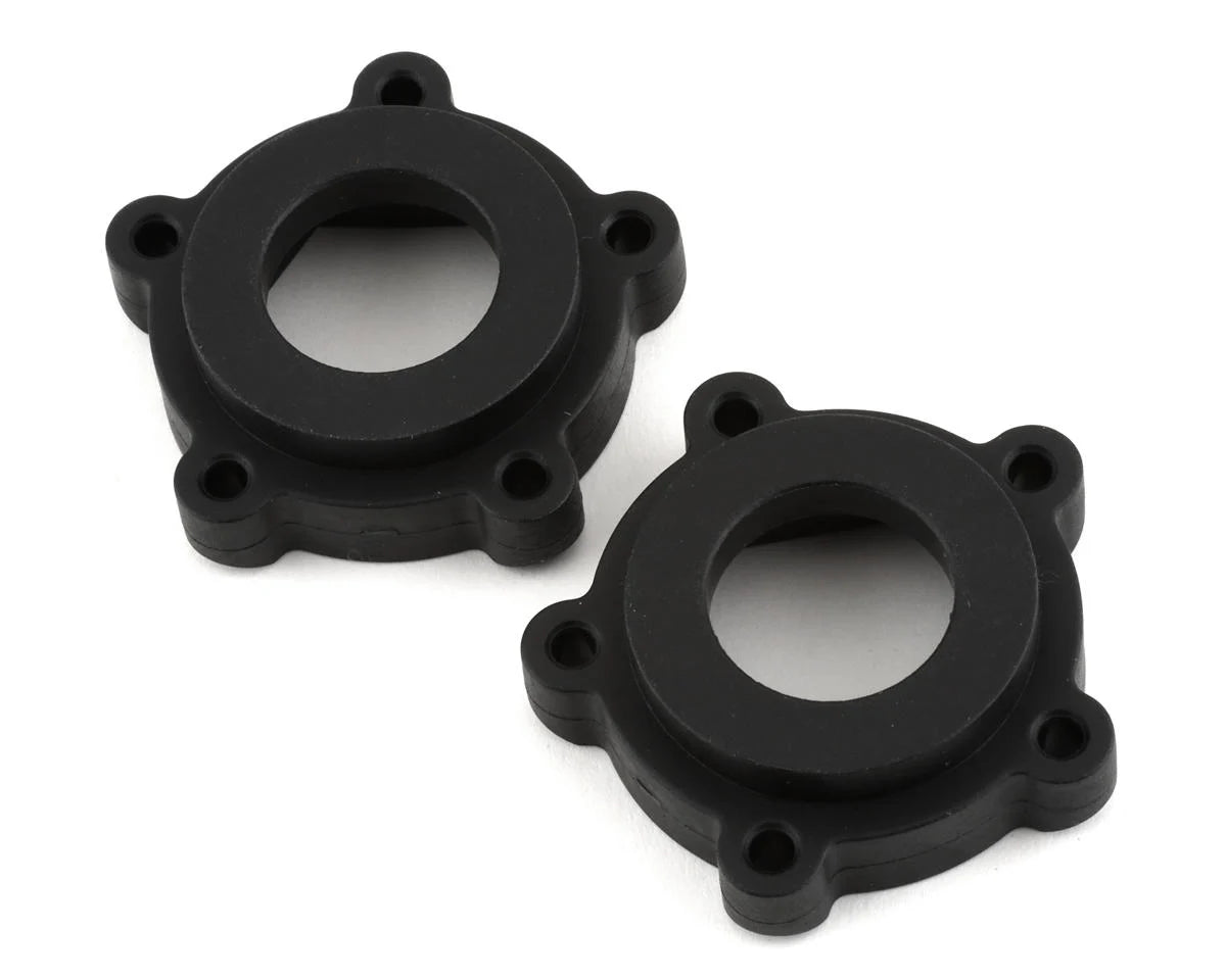 JConcepts Magma Pre-Mounted Monster Truck Tires w/Hazard Wheel (Black) (2) (Platinum)