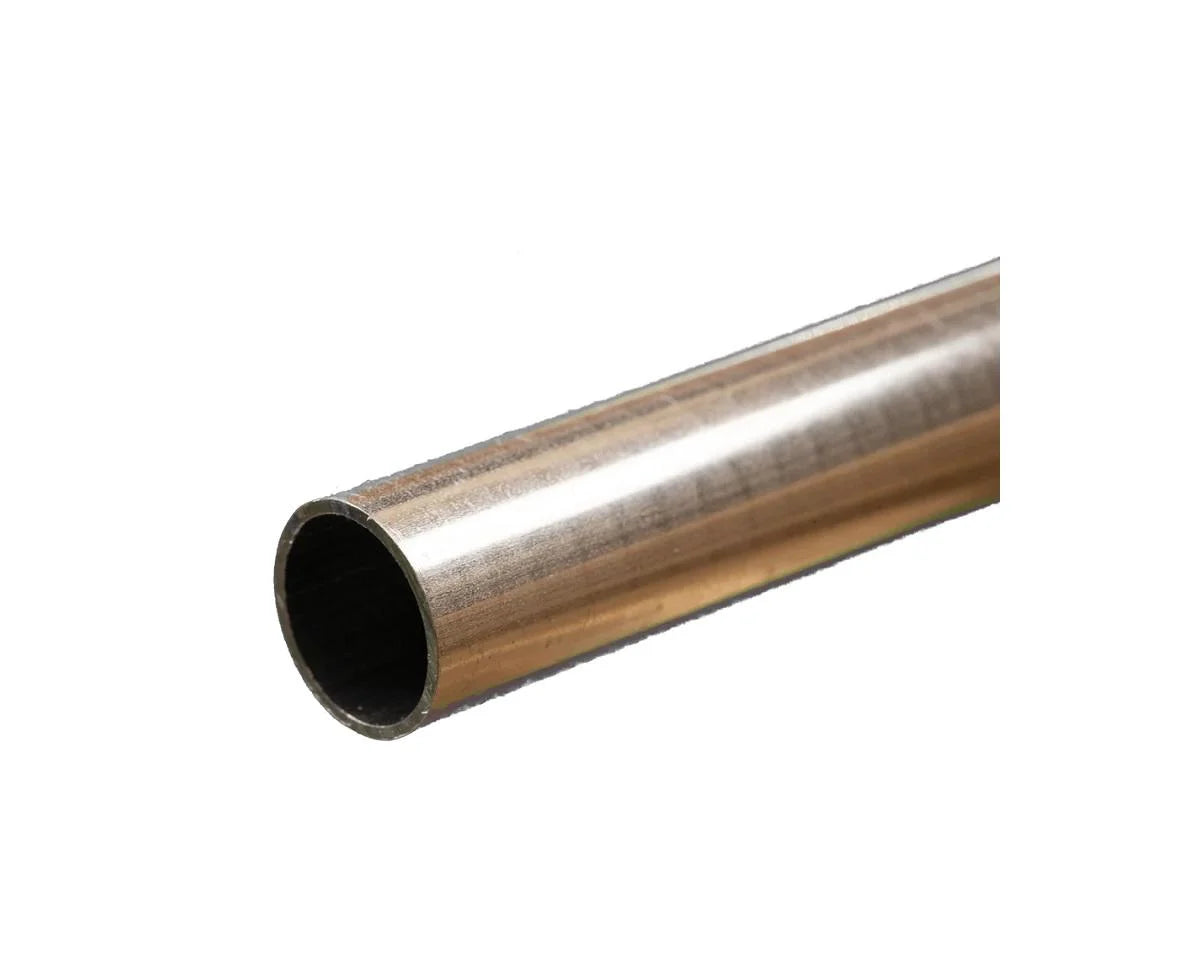 K&S Metals 1/2" OD 0.029" x 12" Round Aluminum Tube