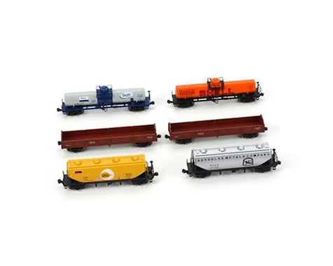 Kato N Mixed Freight Car Set (6)