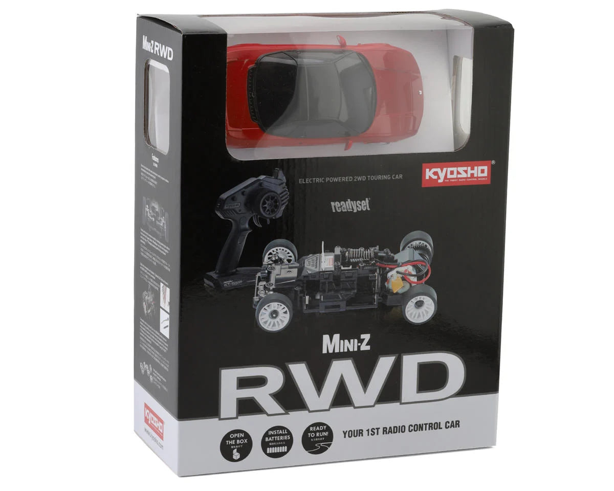 Kyosho MR-03 Mini-Z RWD ReadySet with Honda NSX Body (Red)