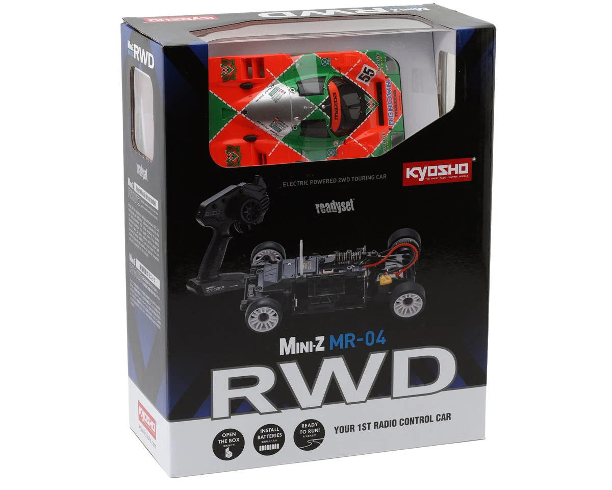 Kyosho MR-04 Mini-Z RWD ReadySet w/Mazda 787B No.55 1991 Le Mans Winner Body