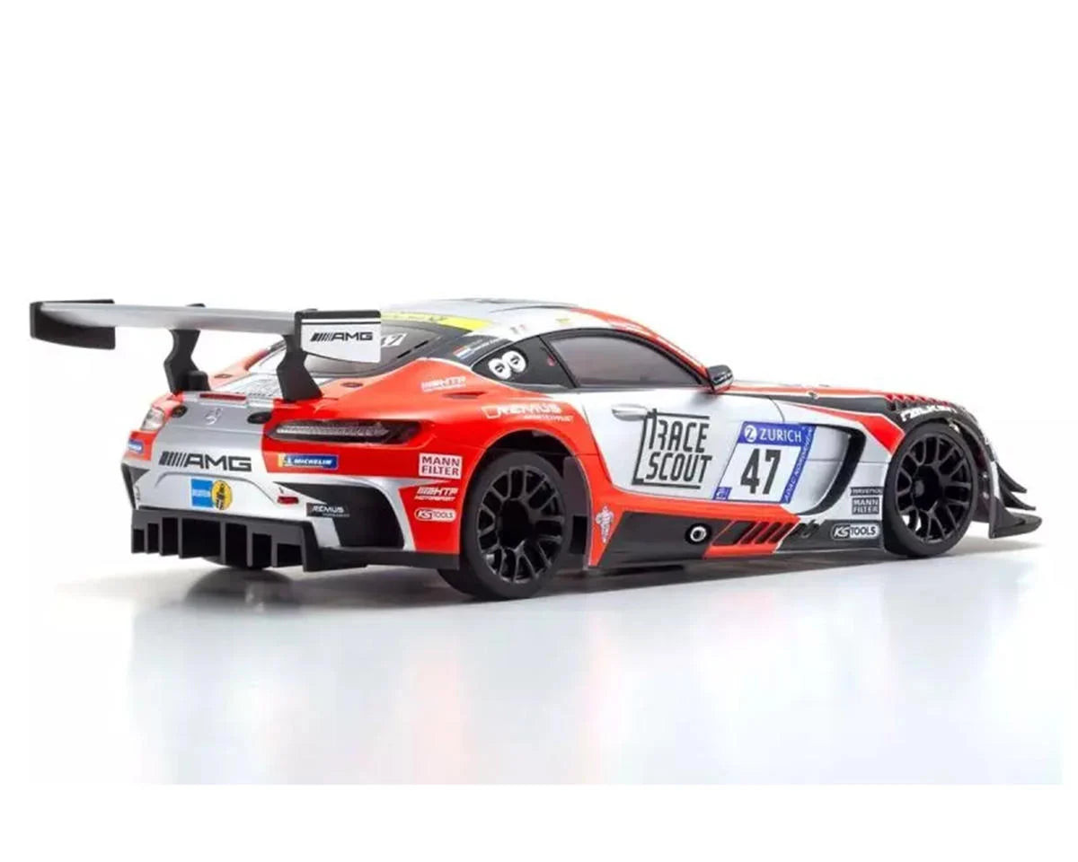 Kyosho MR-04 RWD Mini-Z Readyset w/2018 Nurbuergring Mercedes-AMG GT3 Body (Red/Grey)