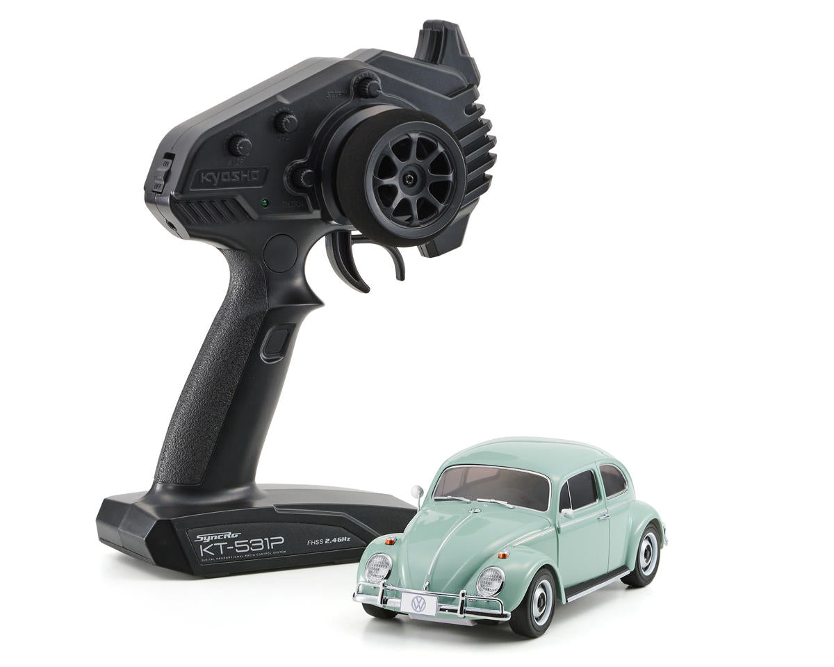 Kyosho MR-04 RWD Mini-Z Readyset w/Volkswagen 1300 Beetle 1966 Body (Bahama Blue)