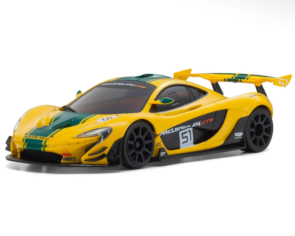 Kyosho MR-04 RWD Mini-Z Readyset w/McLaren P1 GTR Body (Yellow/Green)