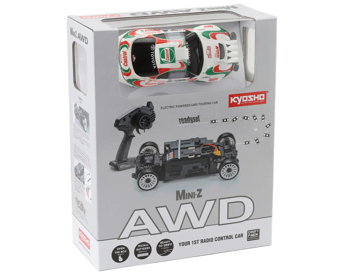 Kyosho MA-020 Mini-Z AWD ReadySet with Celica GT-Four RC No.7 WRC 1993 Body