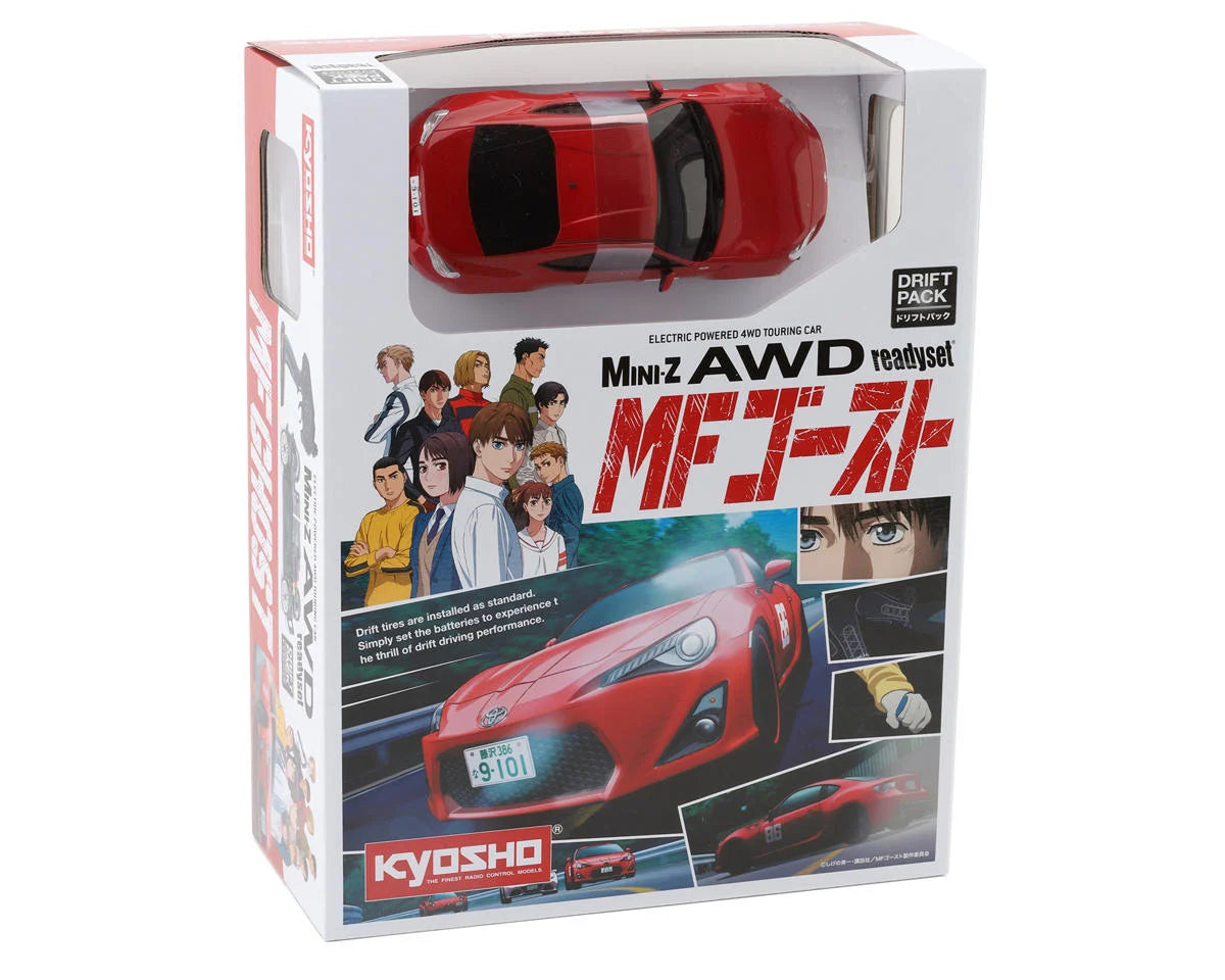 超歓迎された Kyosho MA-020 GHOST MF 86 Toyota with Readyet AWD Mini-Z ホビーラジコン