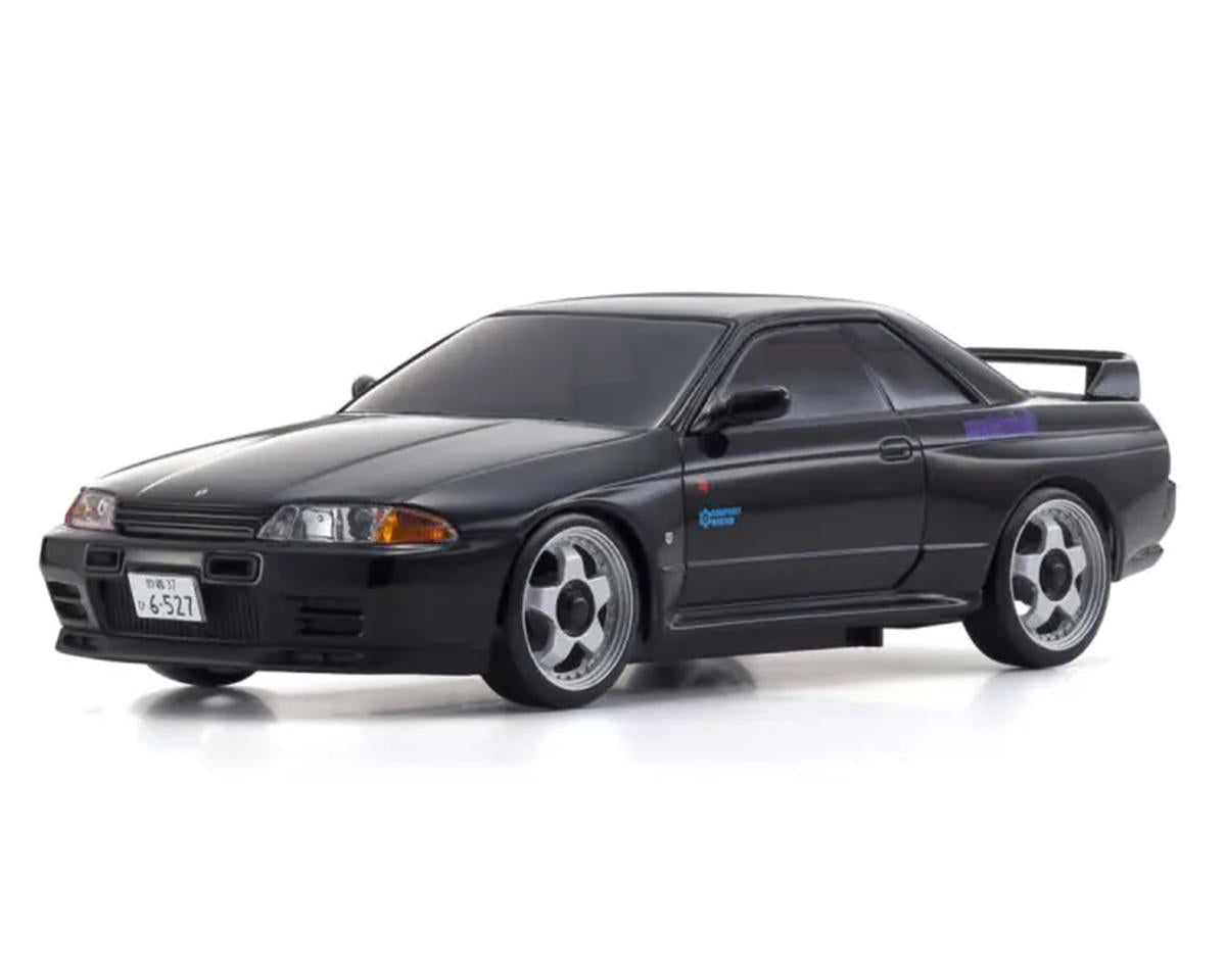 Kyosho MA-020 AWD Mini-Z Readyset w/V-SPECII Initial D Skyline GT-R R32 Body (Black)
