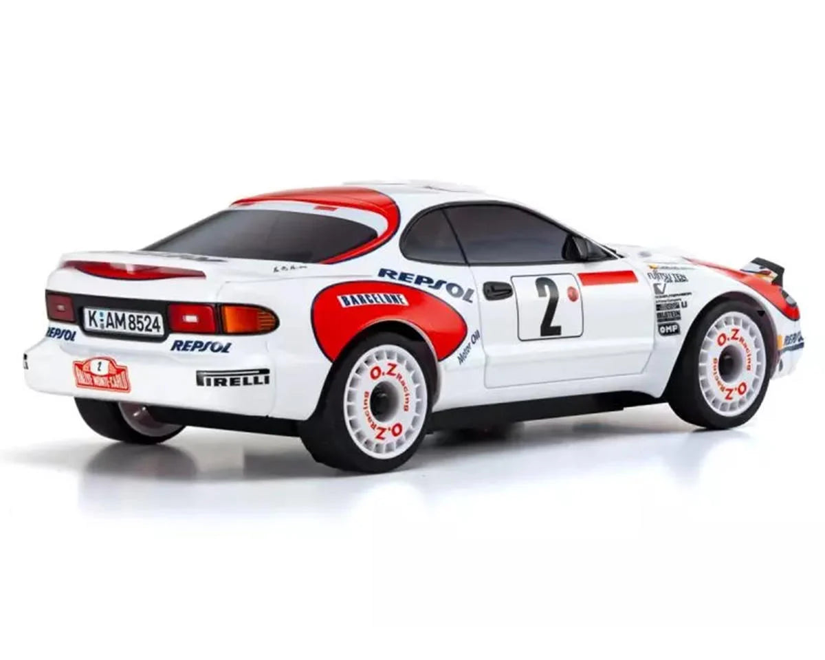 Kyosho MA-020 AWD Mini-Z ReadySet w/1992 WRC Toyota Celica GT-Four Turbo Body (White/Red)