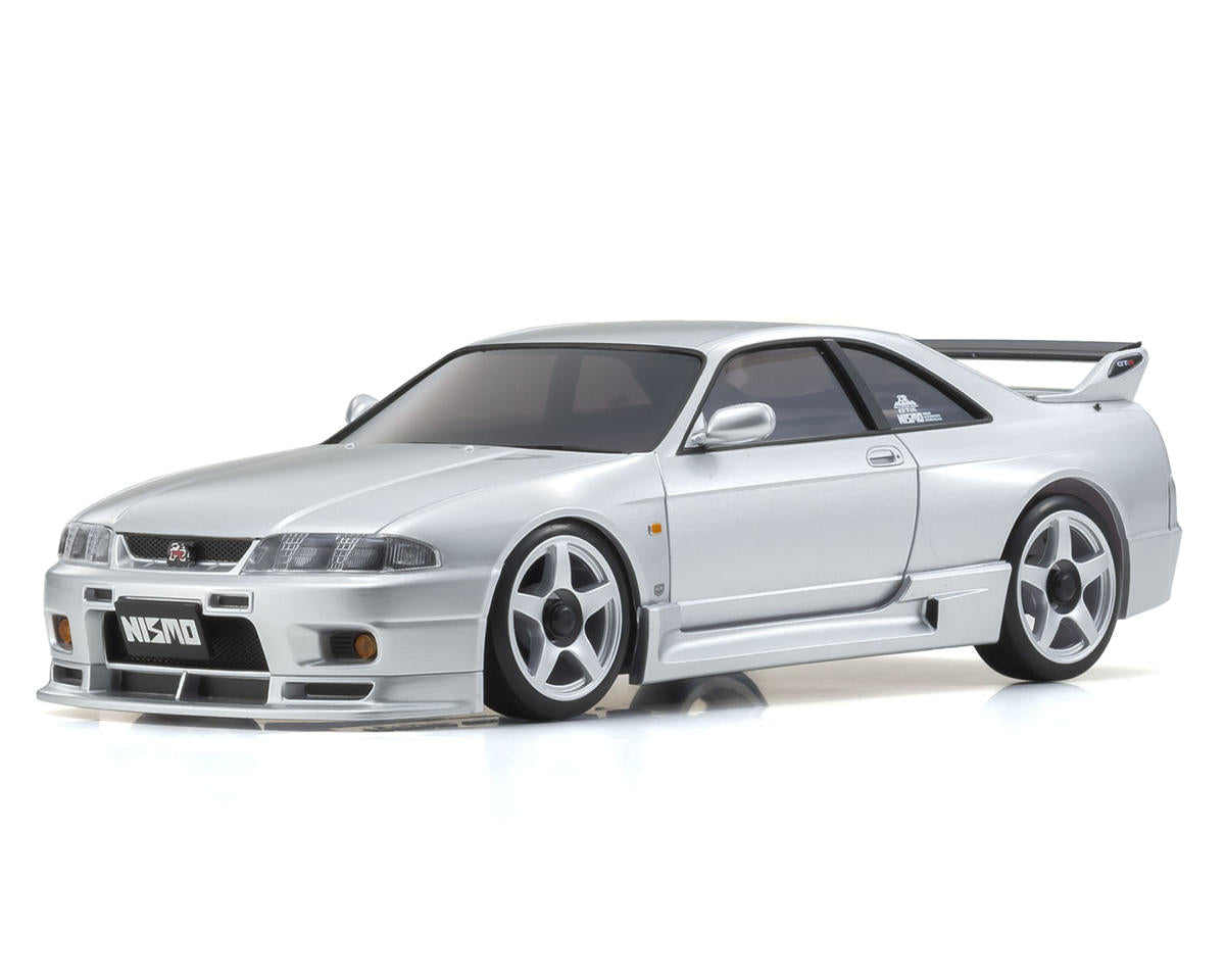 Kyosho MA-020 AWD Mini-Z ReadySet w/Nissan Skyline GT-R R33 Nismo Body (Spark Silver)