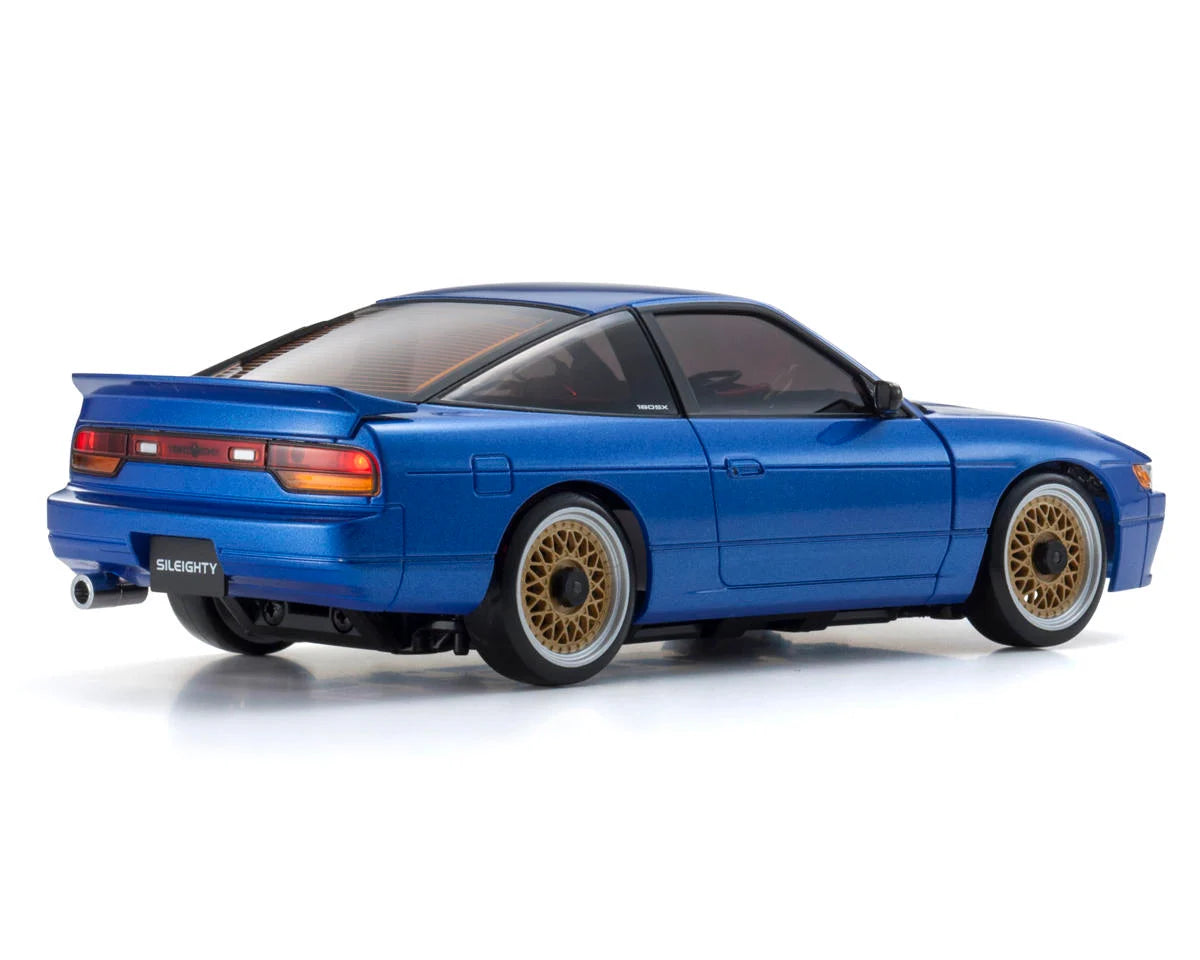 Kyosho MA-020 AWD Mini-Z ReadySet w/Nissan Sileighty Body (Blue)