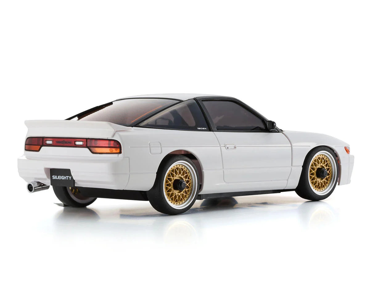 Kyosho MA-020 AWD Mini-Z ReadySet w/Nissan Sileighty Body (White)