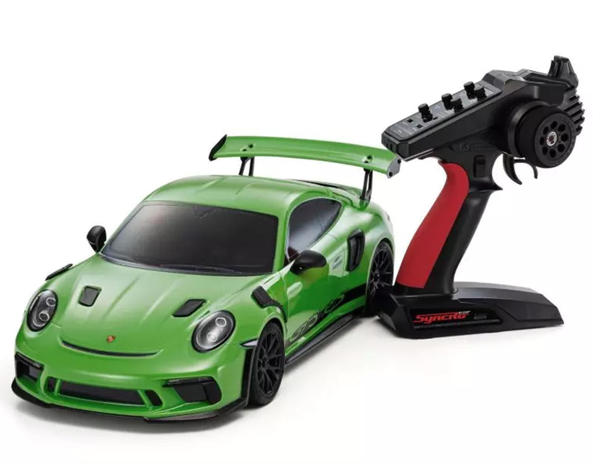 Kyosho Fazer MK2 2018 Porsche 911 GT3 RS Electric 4WD 1/10 RTR Touring Car (Green Lizard)