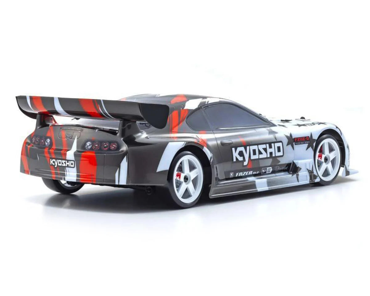 Kyosho Fazer Mk2 FZ02-D Toyota Supra A80 4WD 1/10 RTR Touring Car w/Syncro KT-231P+ 2.4GHz Radio (White)