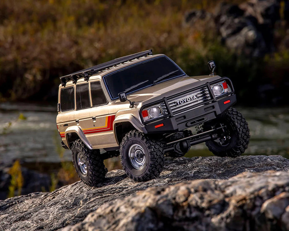 Kyosho KC10 Toyota Land Cruiser 60 1/10 4WD ReadySet Brushed Rock Crawler