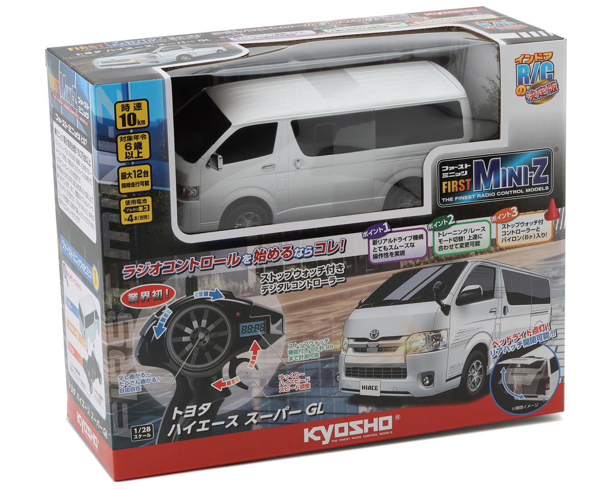 Kyosho First Mini-Z RWD ReadySet w/Hi-Ace Super GL Body (White)