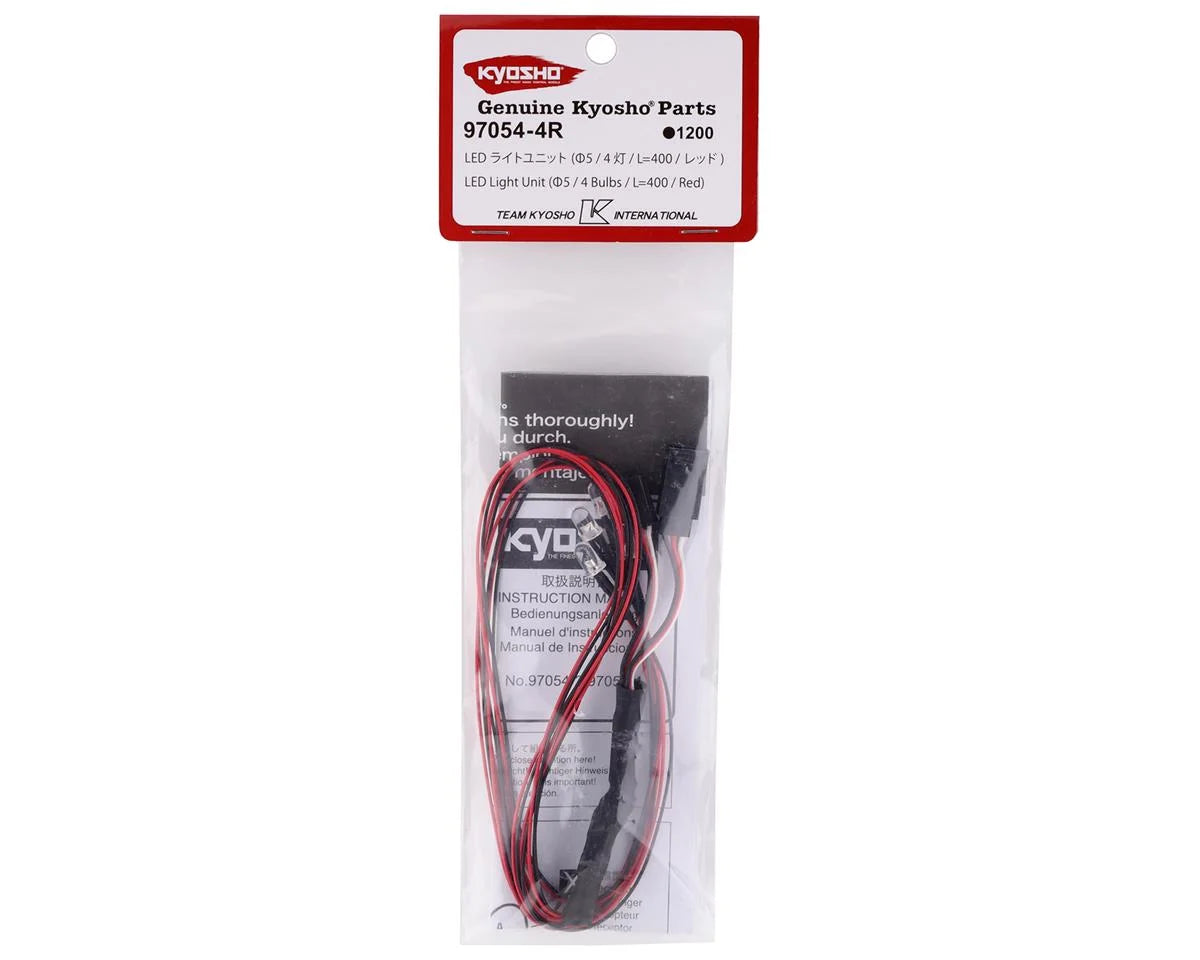 Kyosho Fazer FZ02 4-LED Light Set (Red)